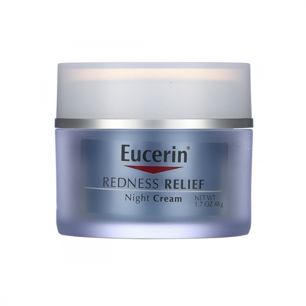 كريم ليلي لتخفيف احمرار الوجه من يوسيرين 48 جم Eucerin