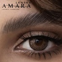 Amara Daily Color Contact Lens - Barbie brown