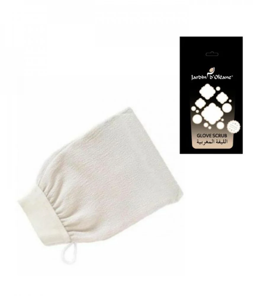 White Moroccan Exfoliating Loofah – Garden de Olean