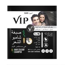 VIP Hair Color Shampoo Enriched with Pearl Extract - Black - 20 ml