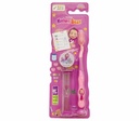 Children's Manual Toothbrush with Sand Timer and Suction Base - From Fab Lab Multiple Kids Options - MASHA & BEAR