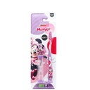 Children's Toothbrush Set with Base and Sand Timer - From Fab Lab Multiple Disney and Nickelodeon Options - Minnie Mouse