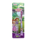 Children's Toothbrush Set with Base and Sand Timer - From Fab Lab Multiple Disney and Nickelodeon Options - Sofia the First