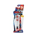 Children's Toothbrush Set with Base and Sand Timer - From Fab Lab Multiple Marvel and Nickelodeon Options - Captain Marvel