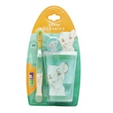 Nickelodeon Children's Toothbrush Set - From Fab Lab (Multiple Kids Options) - White lion