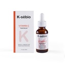 KCSEBIO Vitamin C + Hyaluronic Acid Serum – Brightening & Hydrating – 30ml