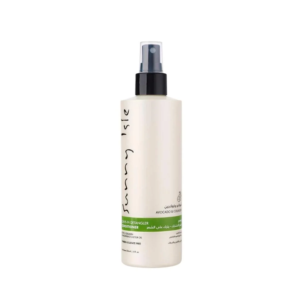 Sunny Isle Avocado & Collagen Leave-In Detangling Conditioner Spray - 236 ml