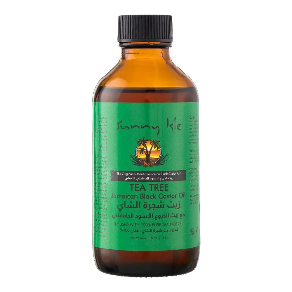 Sunny Isle Jamaican Black Castor Oil with Tea Tree Oil (118 ml)